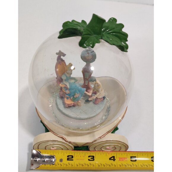 Disney Cinderella 7" Carriage Musical Glitter Snow Globe Prince Charming READ - Picture 11 of 13